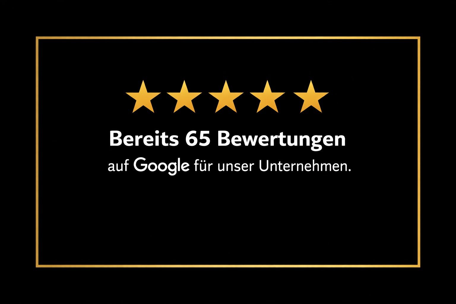 Unsere Bewertungen bei Google